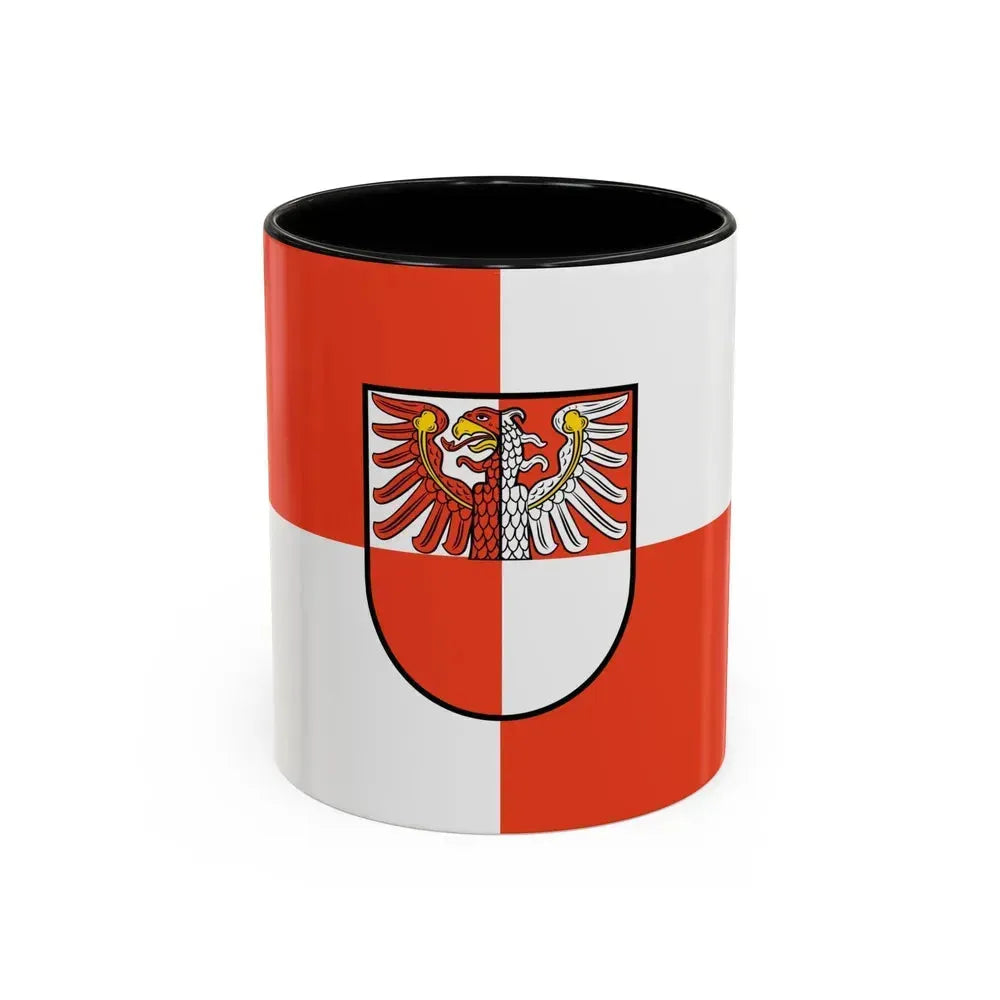 Flag of Barnim Germany - Accent Coffee Mug 11oz Black - Go Mug Yourself