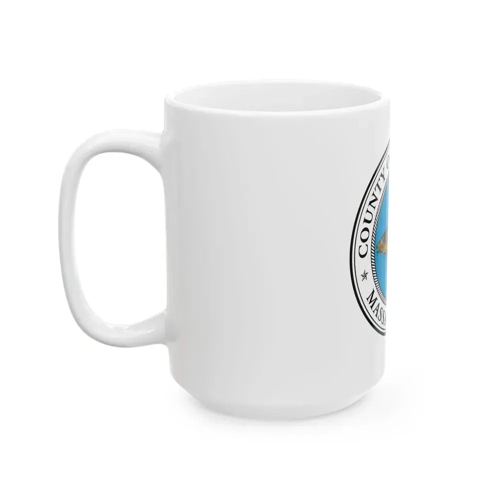 Flag of Barnstable County Massachusetts (United States) White Coffee Mug - Go Mug Yourself
