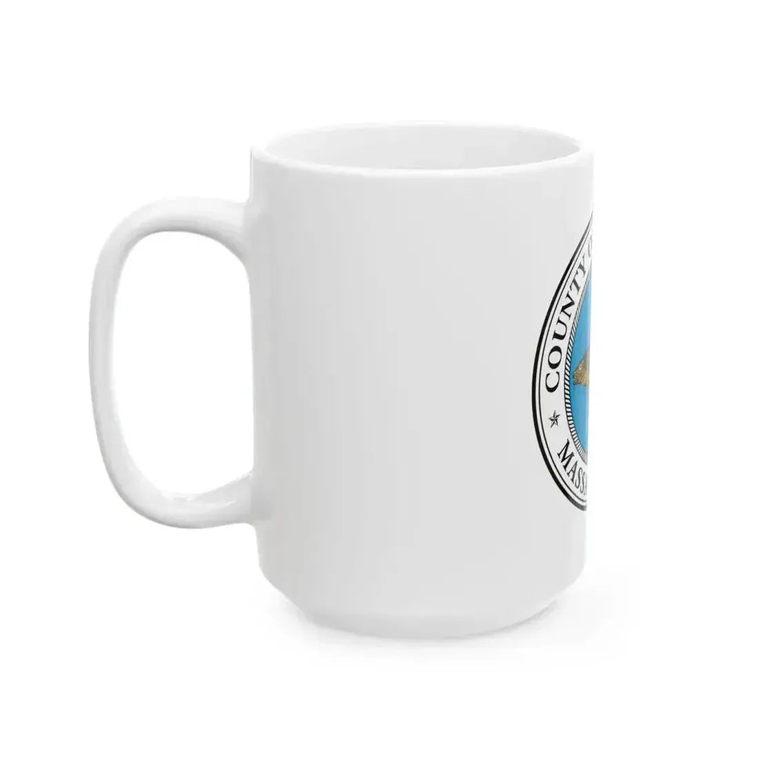 Flag of Barnstable County Massachusetts (United States) White Coffee Mug - Go Mug Yourself
