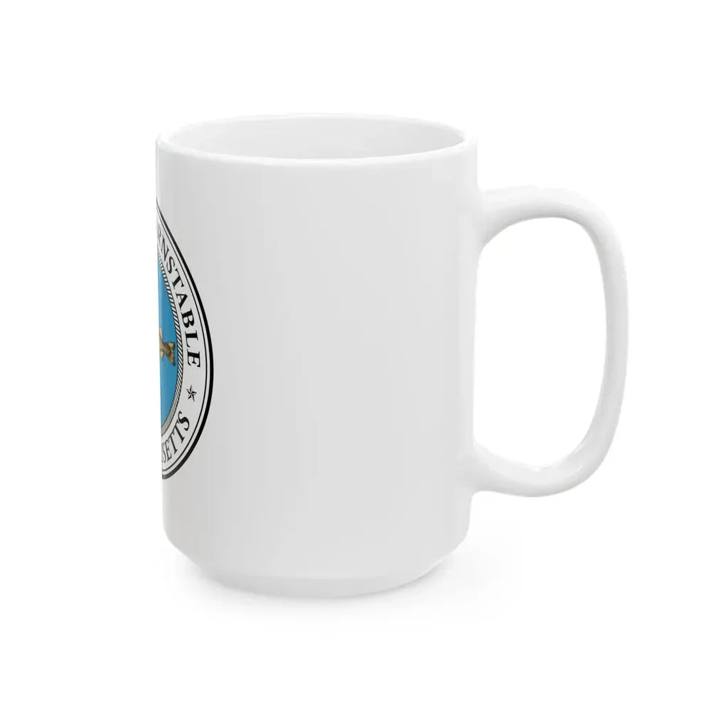 Flag of Barnstable County Massachusetts (United States) White Coffee Mug - Go Mug Yourself