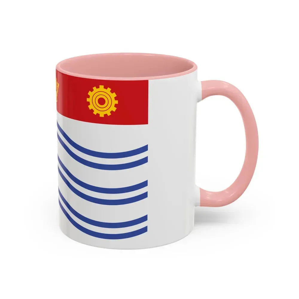 Flag of Barrie Canada - Accent Coffee Mug - Go Mug Yourself