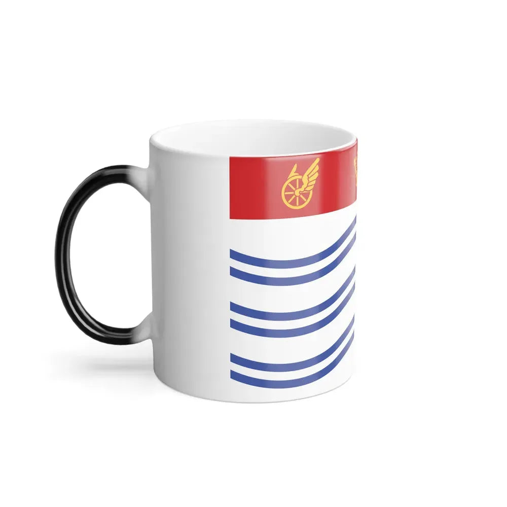 Flag of Barrie Canada - Color Changing Coffee Mug - Go Mug Yourself