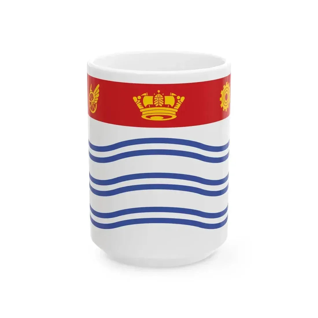 Flag of Barrie (Canada) White Coffee Mug 15oz - Go Mug Yourself