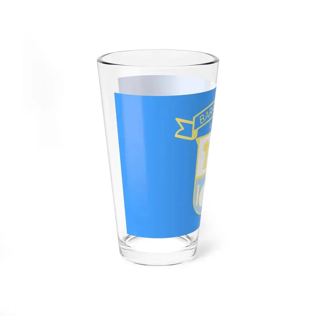 Flag of Barrington Illinois (United States) Pint Glass 16oz - Go Mug Yourself