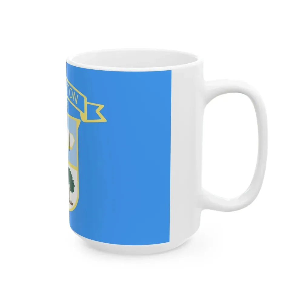 Flag of Barrington Illinois (United States) White Coffee Mug - Go Mug Yourself