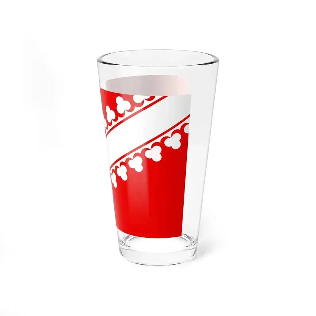 Flag of Bas Rhin France 2 - Pint Glass 16oz - Go Mug Yourself