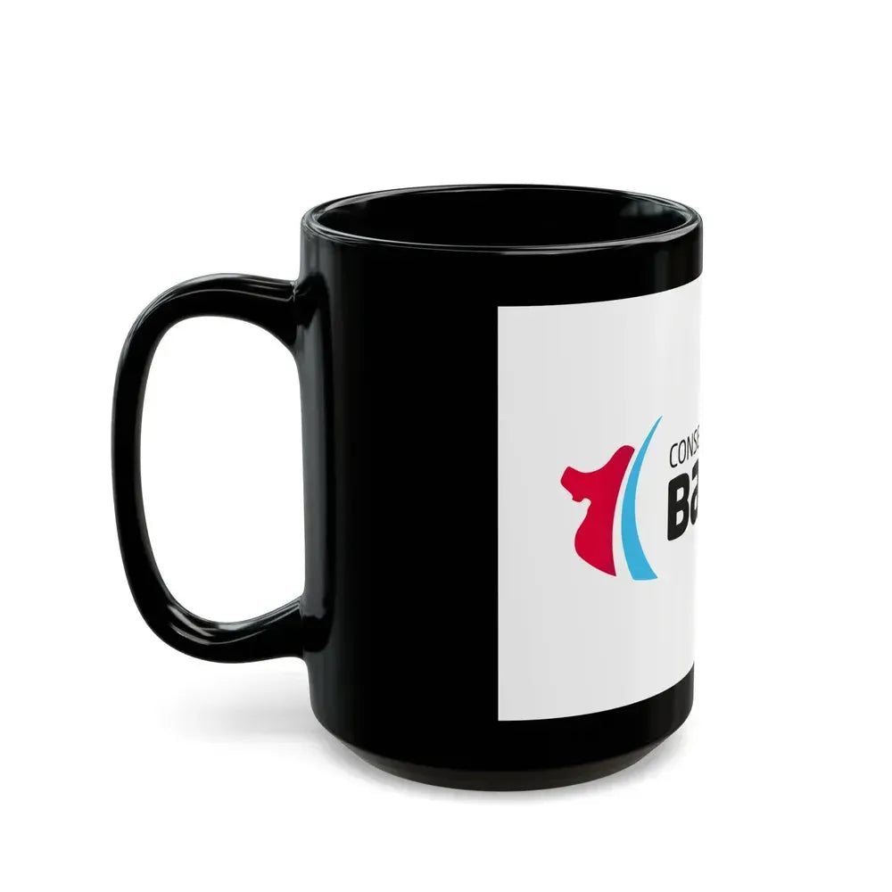 Flag of Bas Rhin France - Black Coffee Mug - Go Mug Yourself