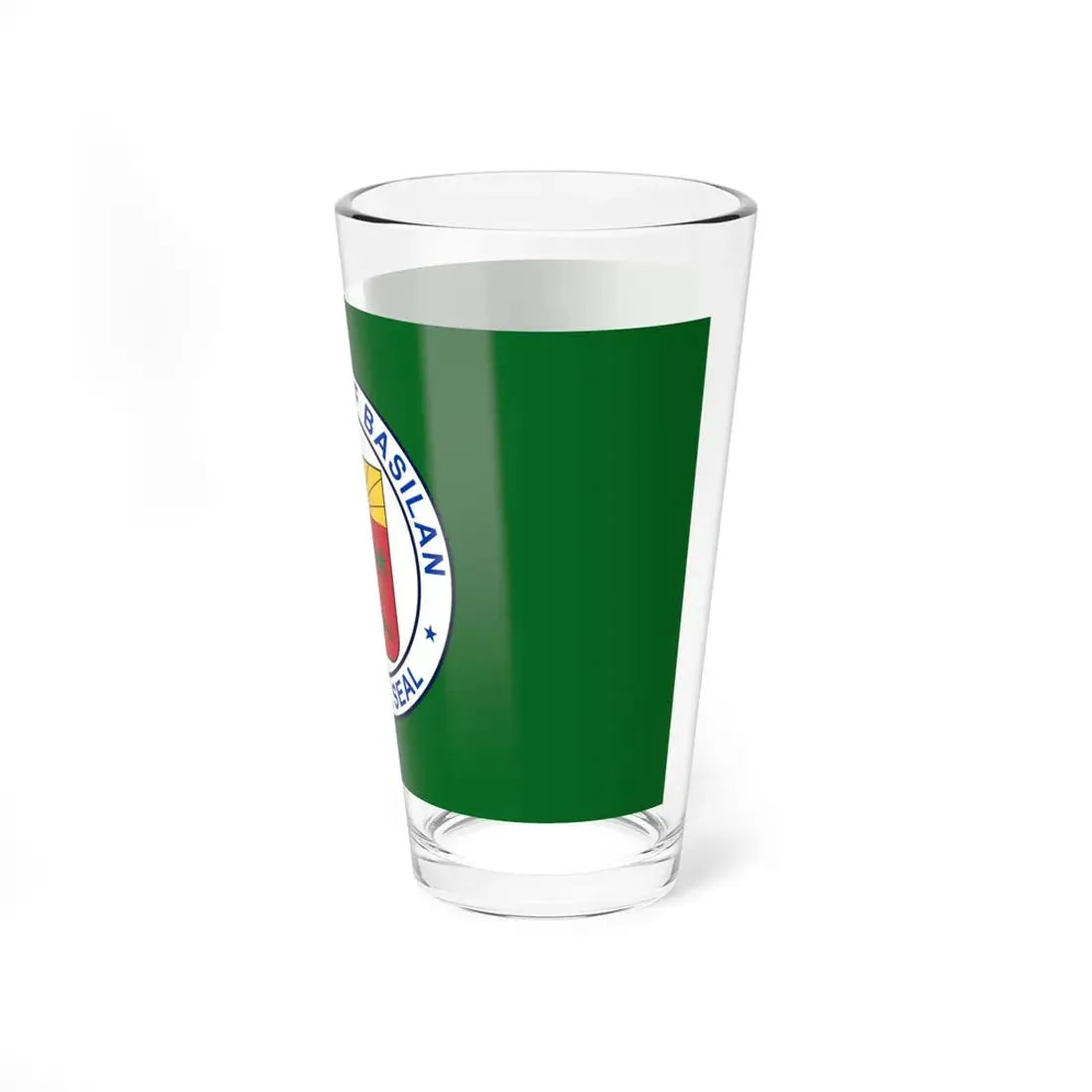 Flag of Basilan (Philippines) Pint Glass 16oz - Go Mug Yourself