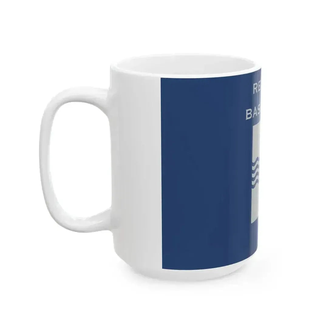 Flag of Basilicata Unofficial variant (Italy) White Coffee Mug - Go Mug Yourself