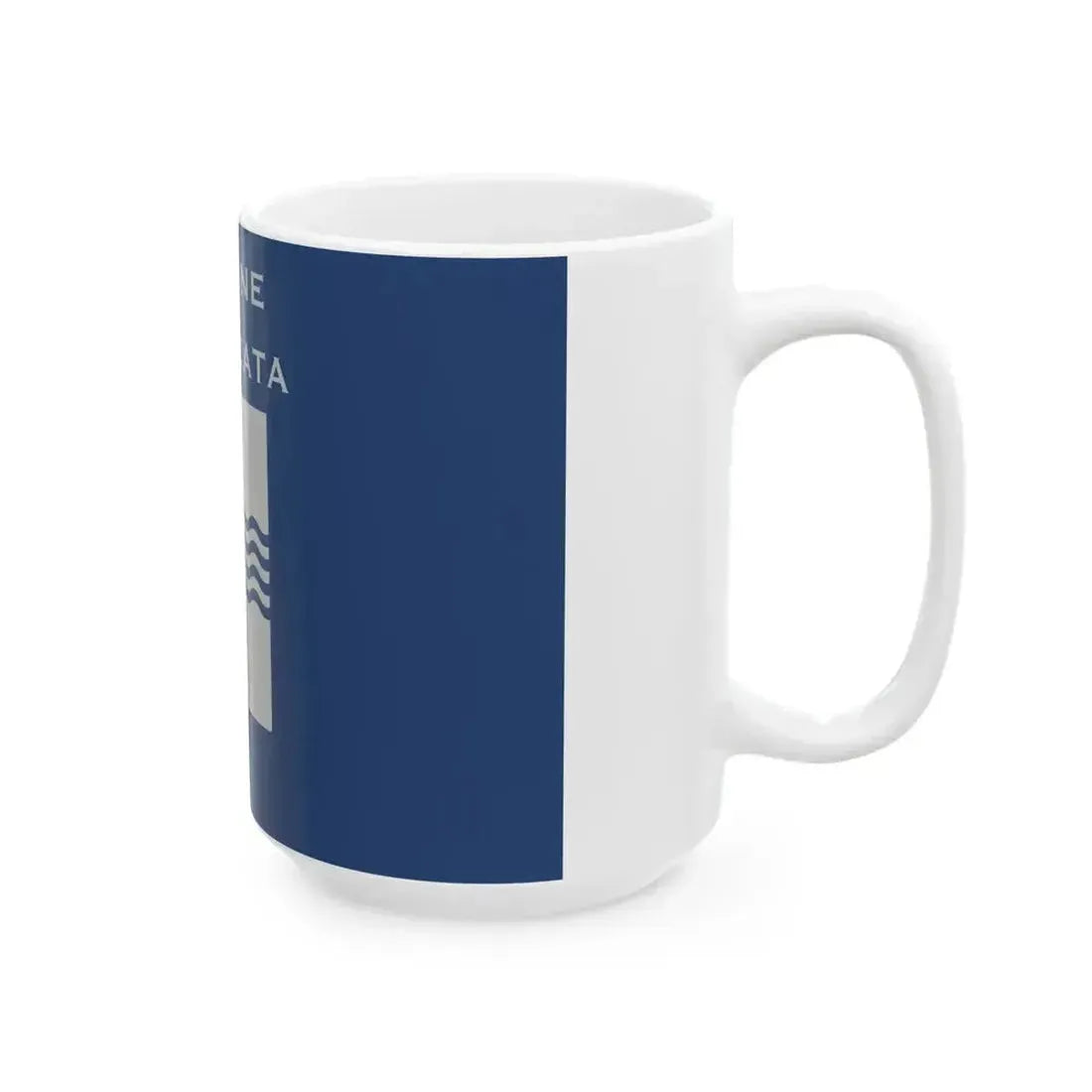 Flag of Basilicata Unofficial variant (Italy) White Coffee Mug - Go Mug Yourself