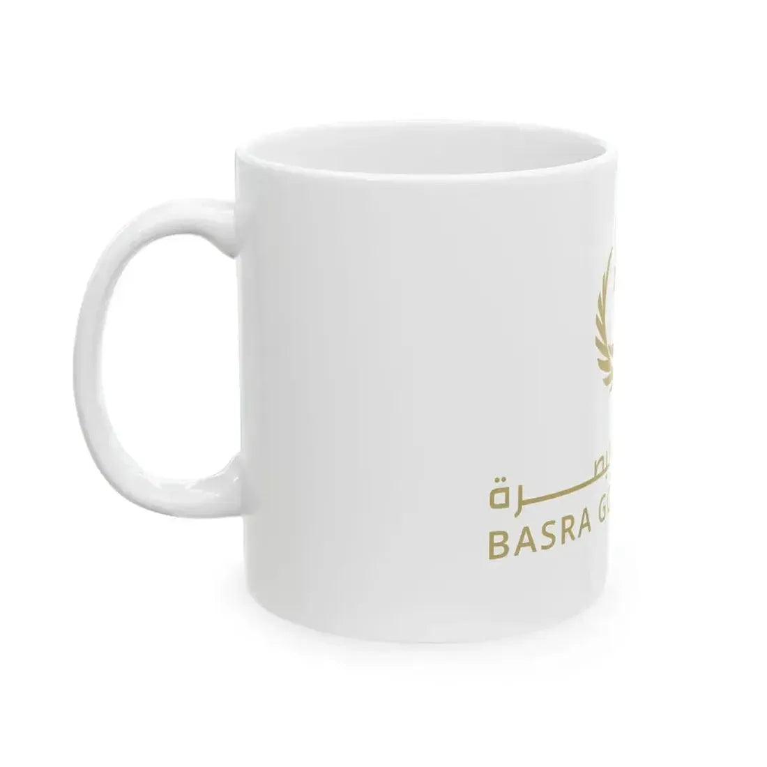 Flag of Basra Governorate (Iraq) White Coffee Mug - Go Mug Yourself