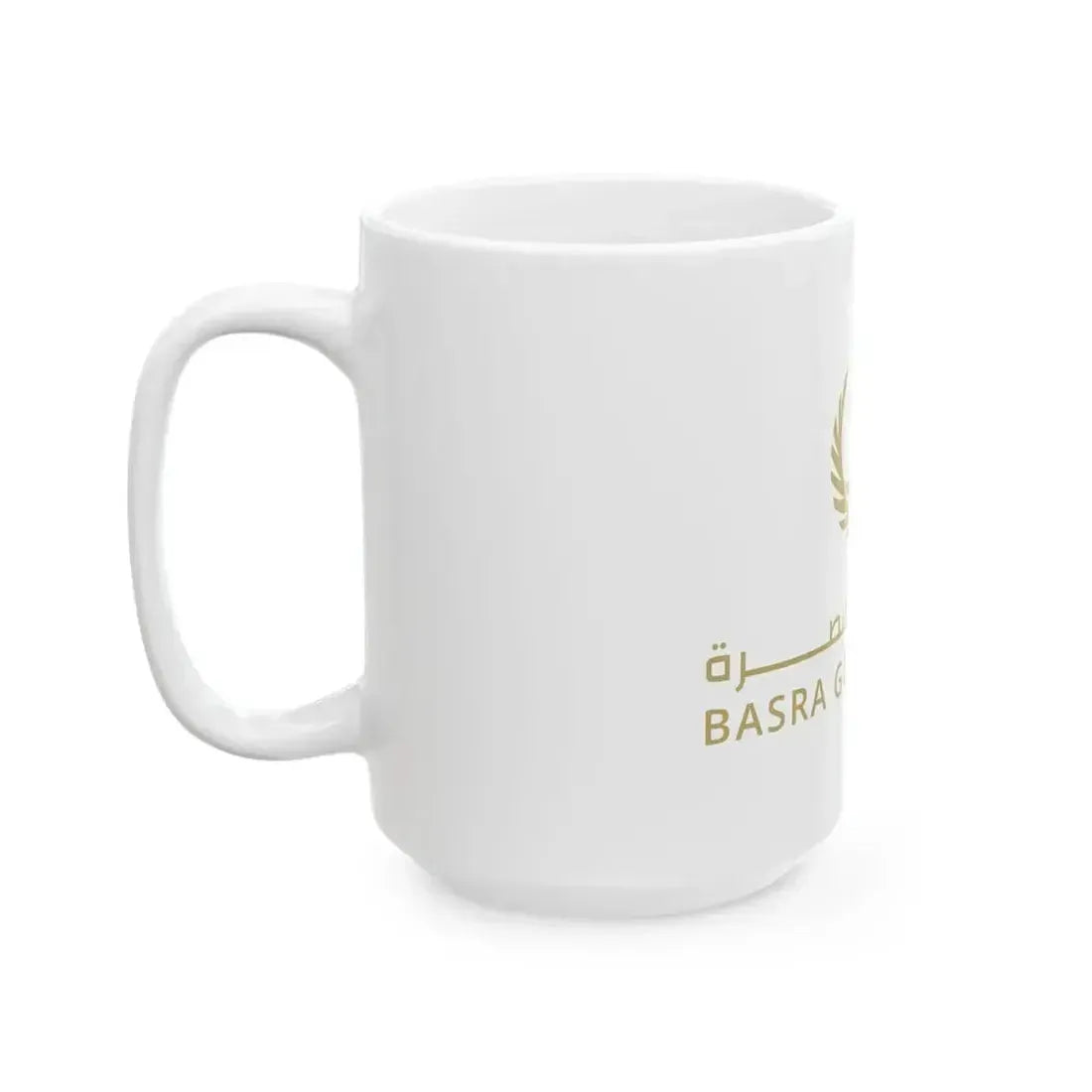 Flag of Basra Governorate (Iraq) White Coffee Mug - Go Mug Yourself