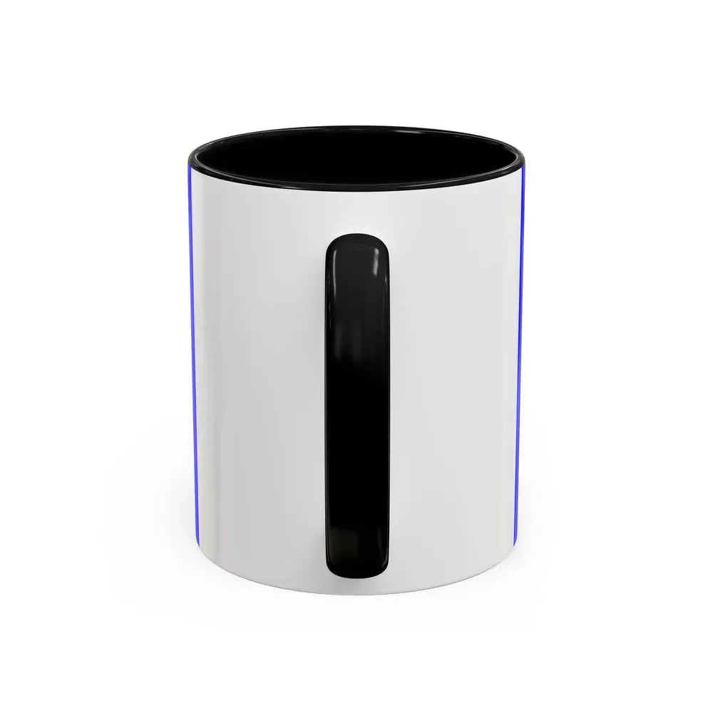 Flag of Bat Yam Israel - Accent Coffee Mug - Go Mug Yourself