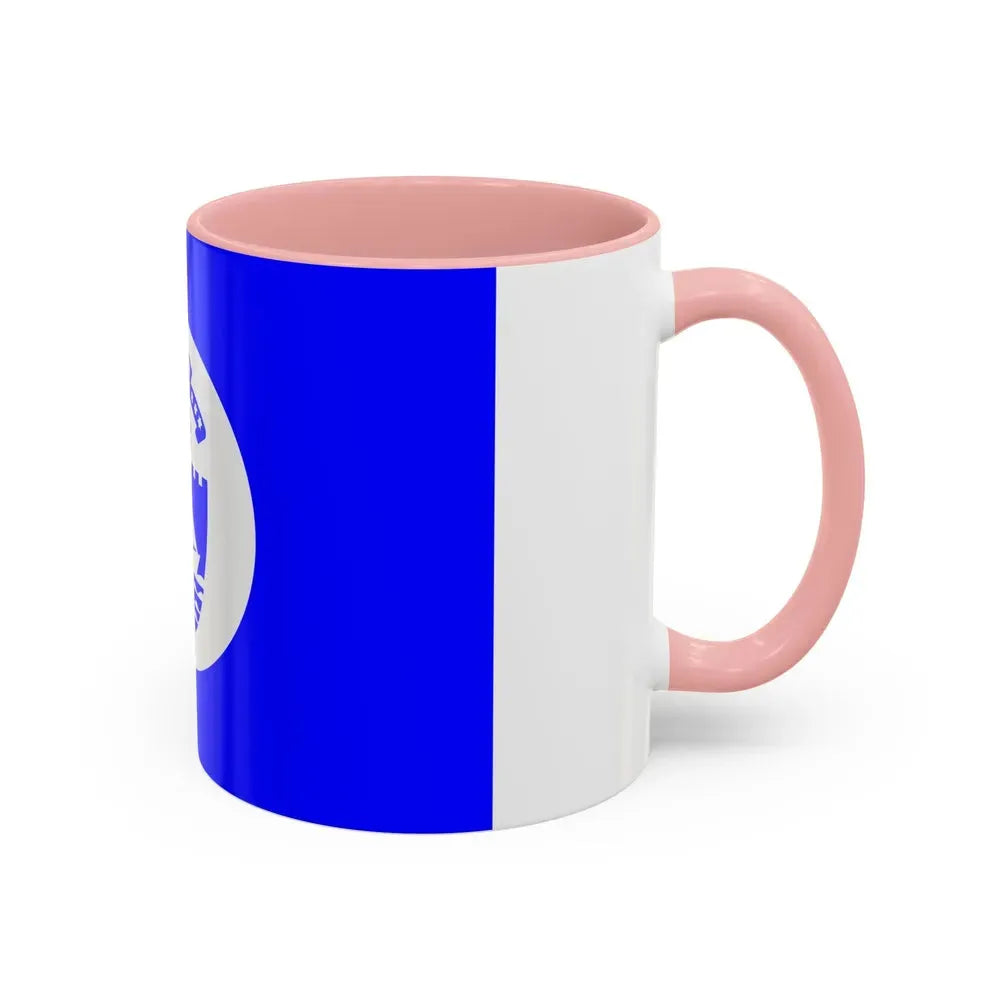 Flag of Bat Yam Israel - Accent Coffee Mug - Go Mug Yourself