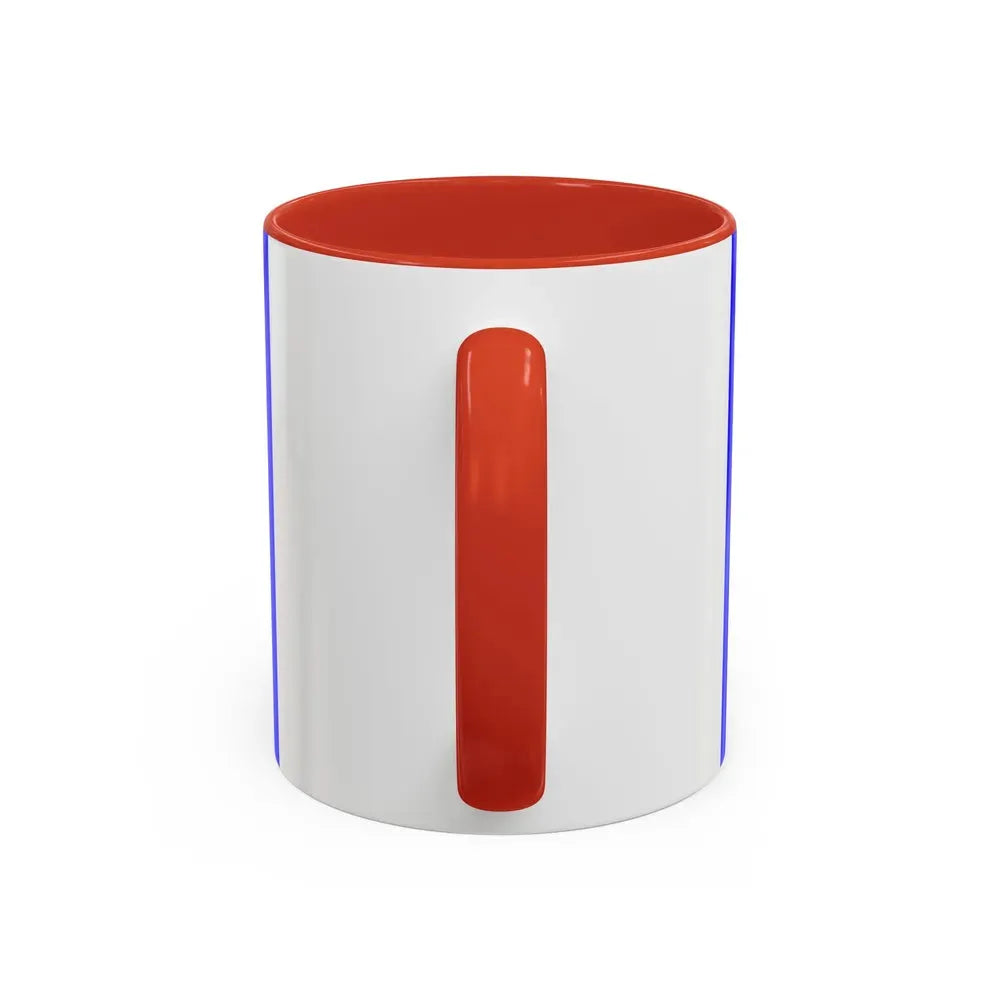 Flag of Bat Yam Israel - Accent Coffee Mug - Go Mug Yourself