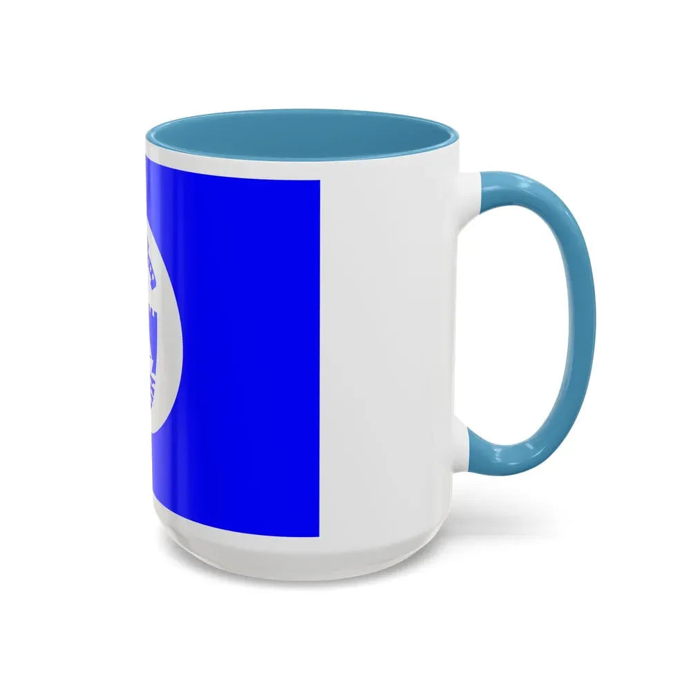 Flag of Bat Yam Israel - Accent Coffee Mug - Go Mug Yourself