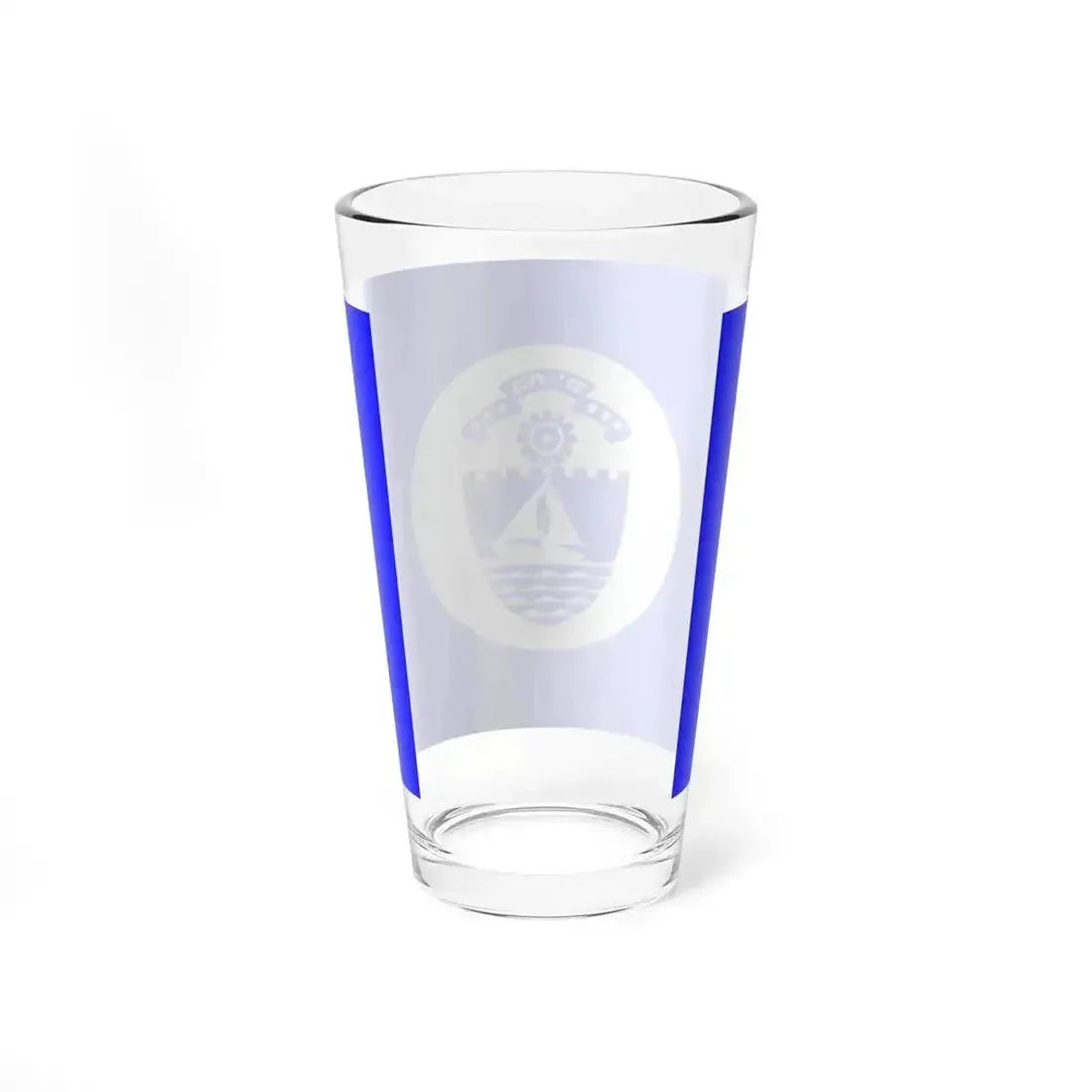 Flag of Bat Yam Israel - Pint Glass 16oz - Go Mug Yourself