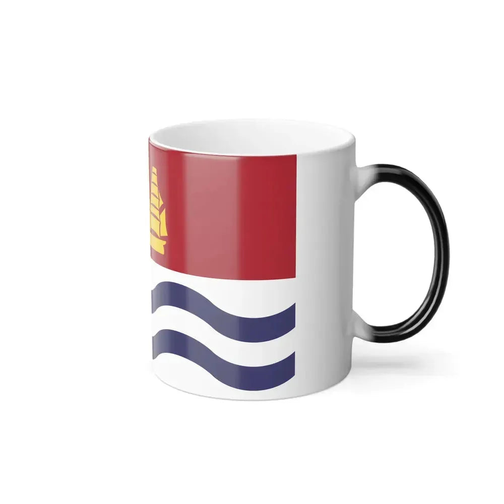 Flag of Bath, Maine - Color Changing Coffee Mug - Go Mug Yourself