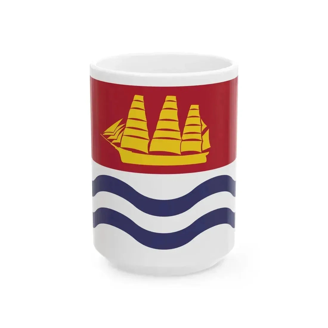 Flag of Bath Maine (United States) White Coffee Mug 15oz - Go Mug Yourself