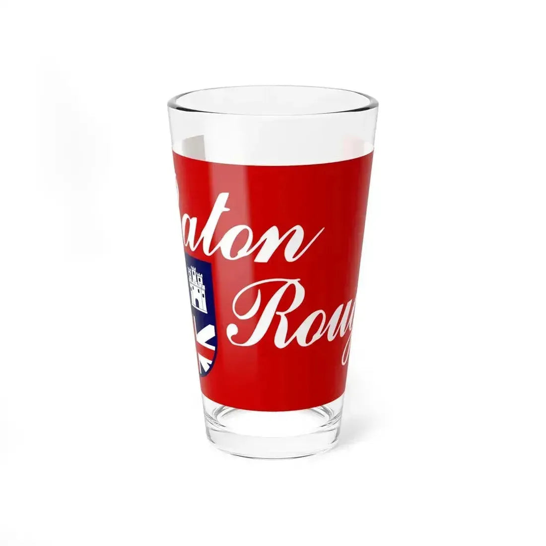 Flag of Baton Rouge, Louisiana - Pint Glass 16oz 16oz - Go Mug Yourself