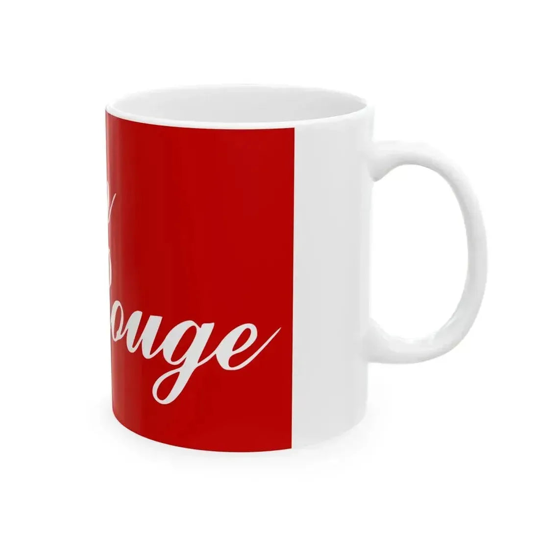 Flag of Baton Rouge Louisiana (United States) White Coffee Mug - Go Mug Yourself