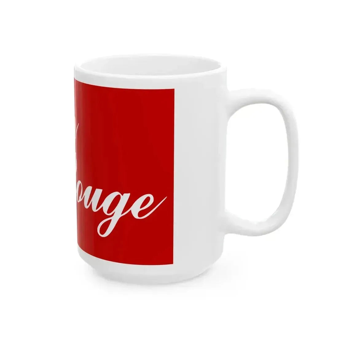 Flag of Baton Rouge Louisiana (United States) White Coffee Mug - Go Mug Yourself