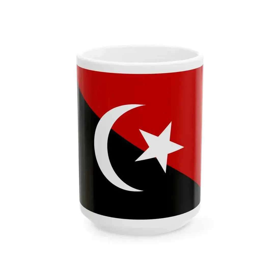 Flag of Batu Pahat (Malaysia) White Coffee Mug 15oz - Go Mug Yourself