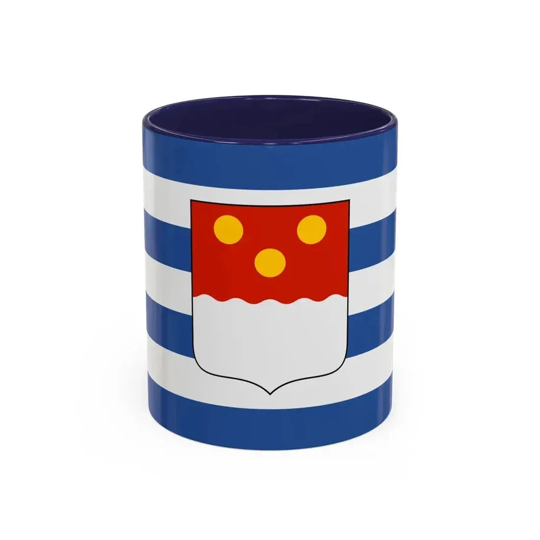 Flag of Batumi Georgia - Accent Coffee Mug 11oz Navy - Go Mug Yourself