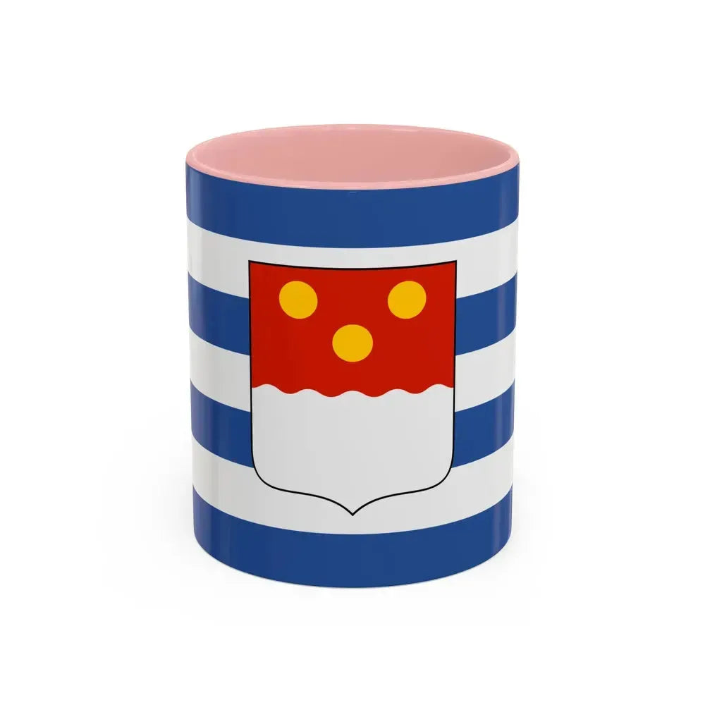 Flag of Batumi Georgia - Accent Coffee Mug 11oz Pink - Go Mug Yourself