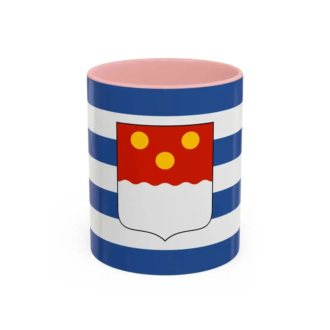 Flag of Batumi Georgia - Accent Coffee Mug 11oz Pink - Go Mug Yourself
