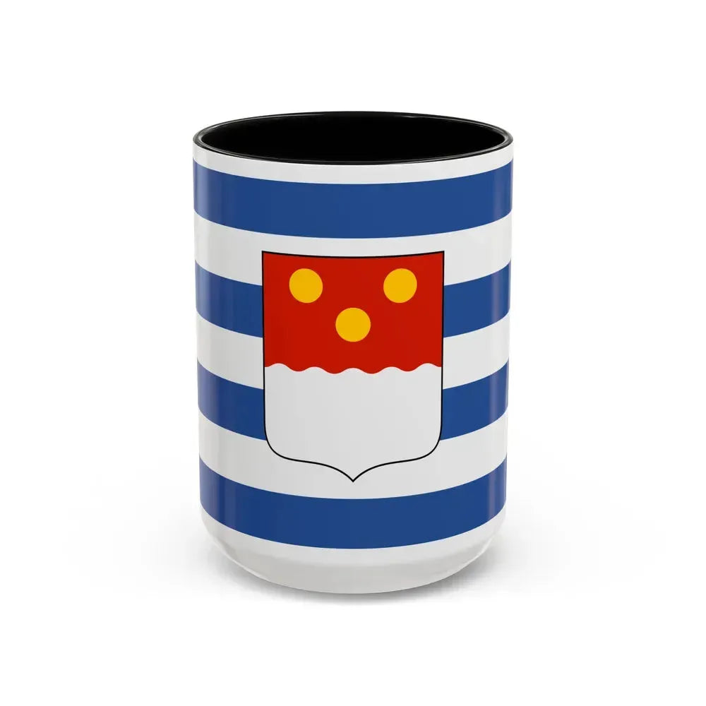Flag of Batumi Georgia - Accent Coffee Mug 15oz Black - Go Mug Yourself