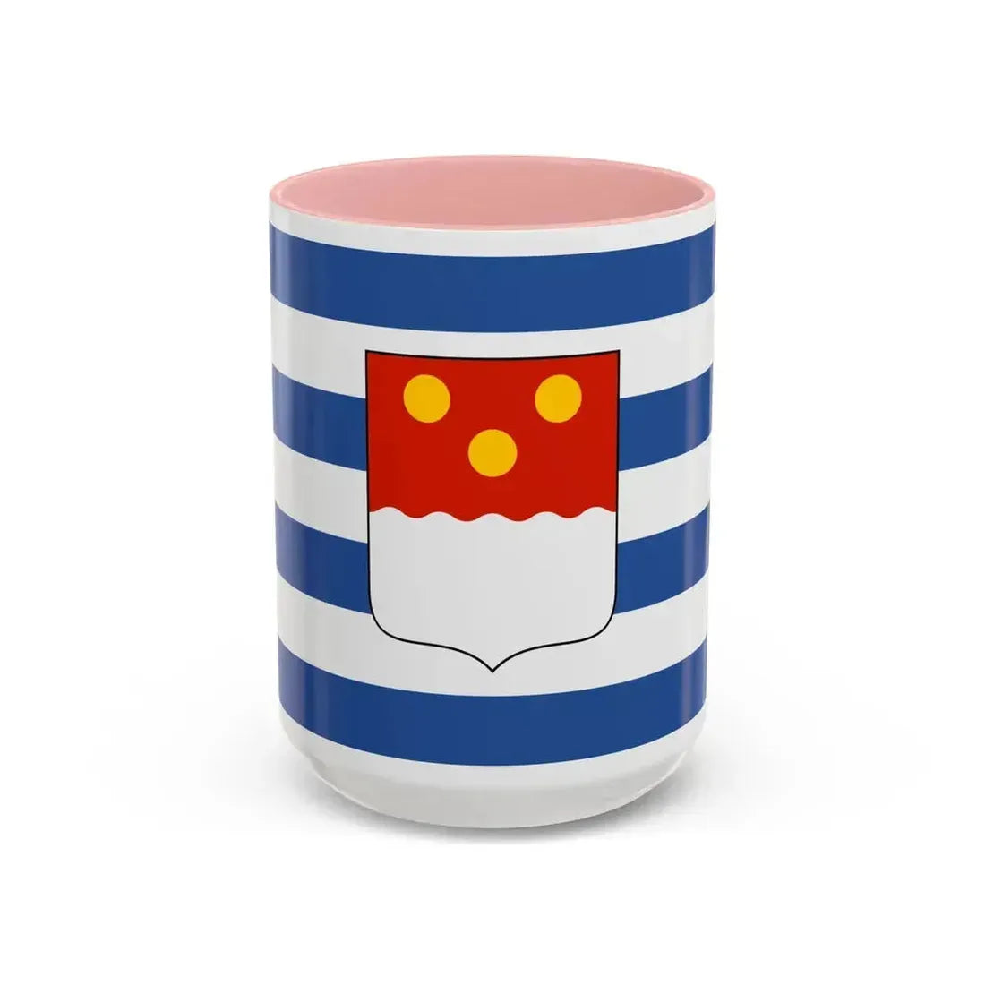 Flag of Batumi Georgia - Accent Coffee Mug 15oz Pink - Go Mug Yourself