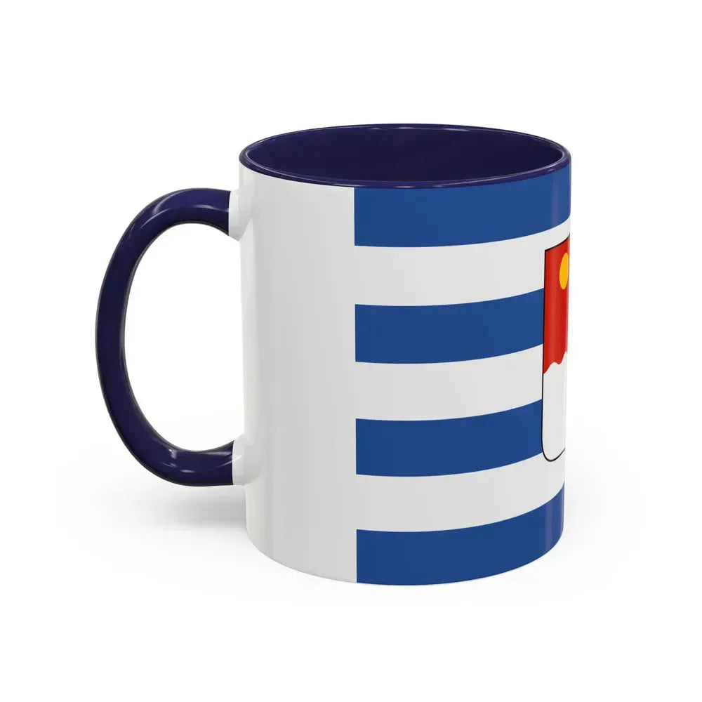 Flag of Batumi Georgia - Accent Coffee Mug - Go Mug Yourself