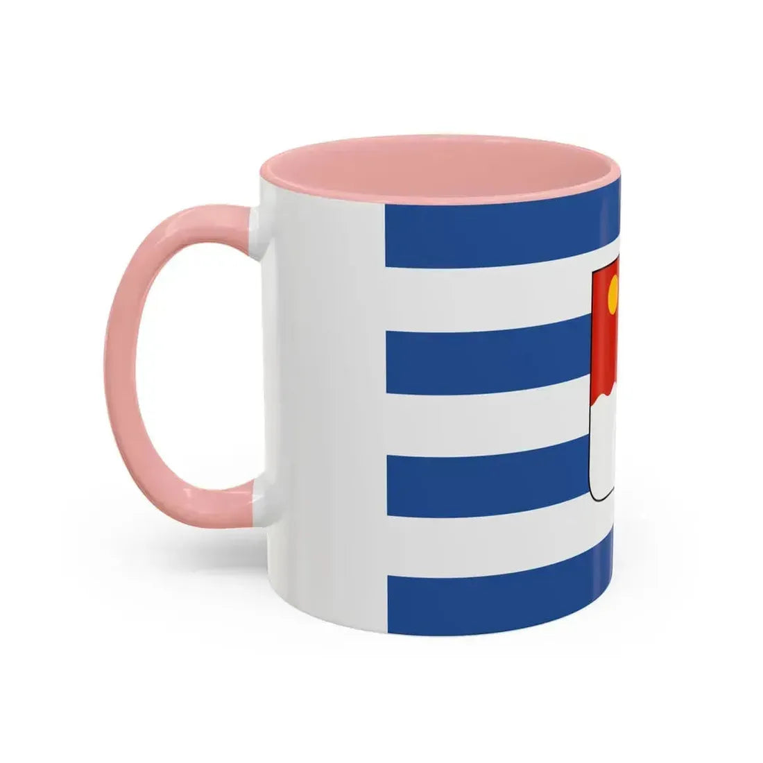 Flag of Batumi Georgia - Accent Coffee Mug - Go Mug Yourself