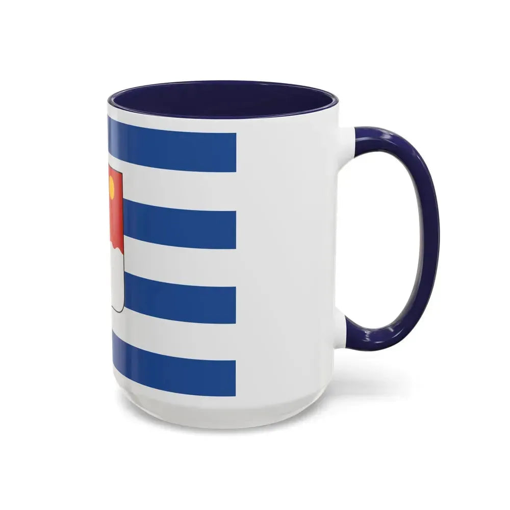 Flag of Batumi Georgia - Accent Coffee Mug - Go Mug Yourself