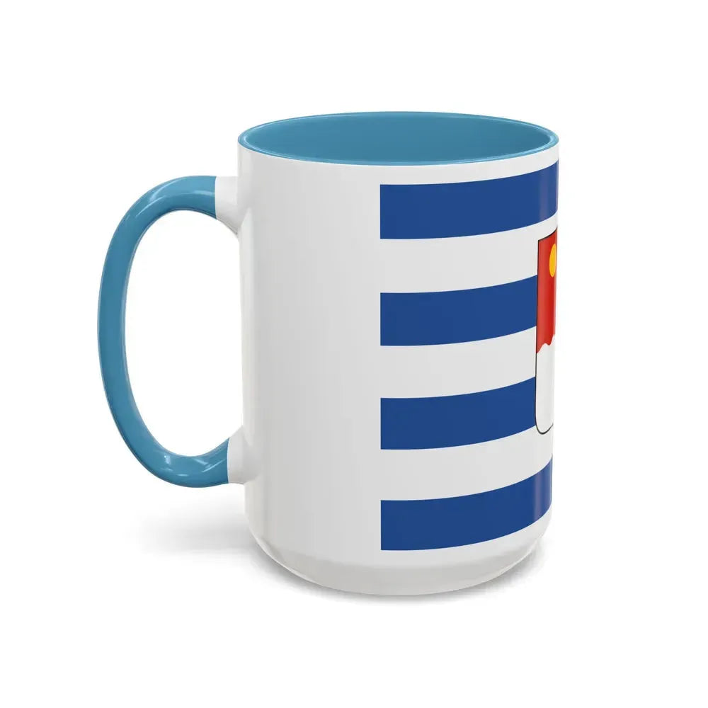 Flag of Batumi Georgia - Accent Coffee Mug - Go Mug Yourself