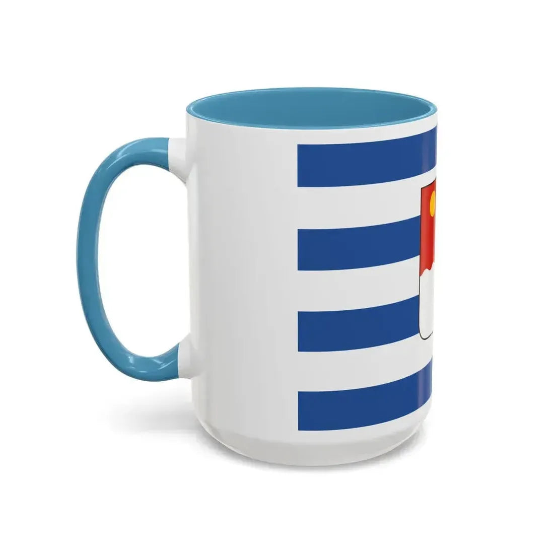 Flag of Batumi Georgia - Accent Coffee Mug - Go Mug Yourself