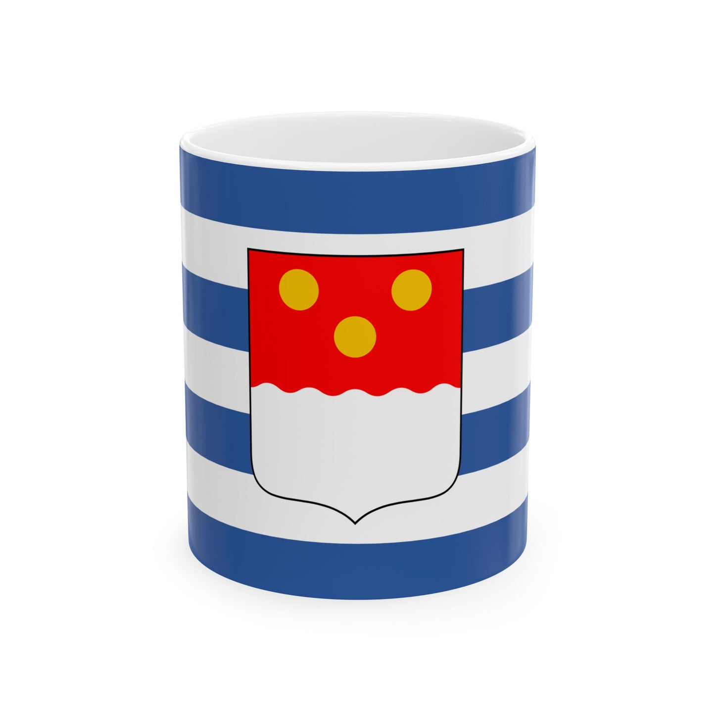 Flag of Batumi (Georgia) White Coffee Mug-11oz-Go Mug Yourself