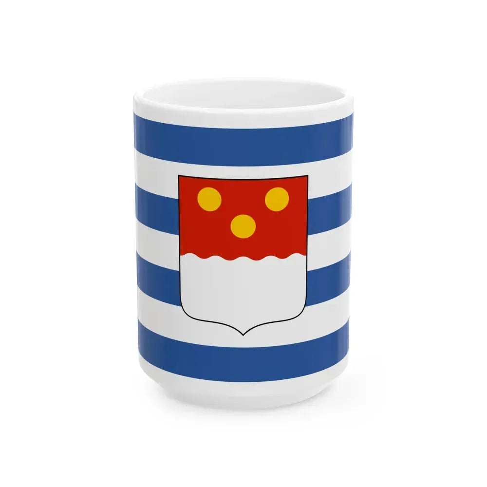 Flag of Batumi Georgia - White Coffee Mug 15oz - Go Mug Yourself