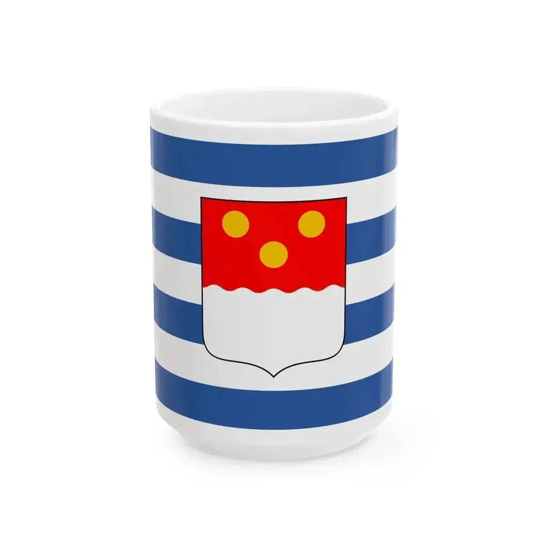 Flag of Batumi (Georgia) White Coffee Mug 15oz - Go Mug Yourself