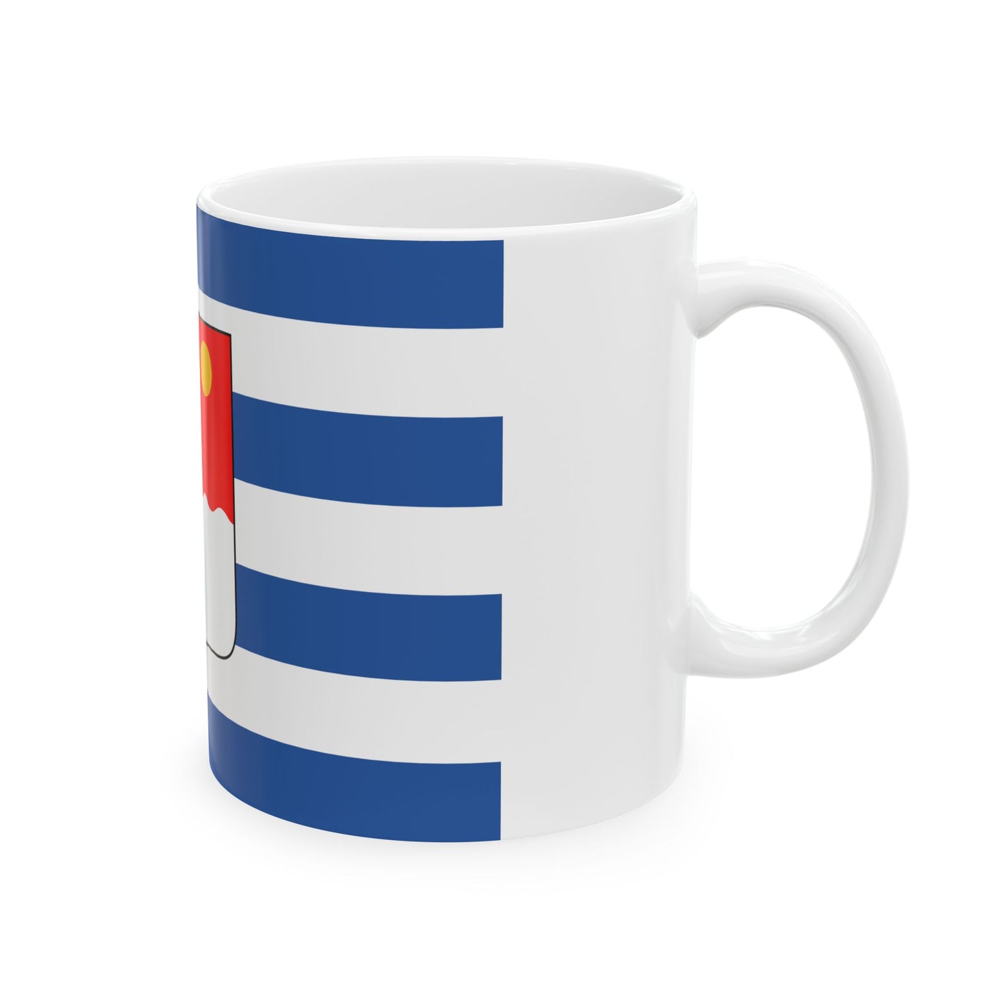 Flag of Batumi (Georgia) White Coffee Mug-Go Mug Yourself