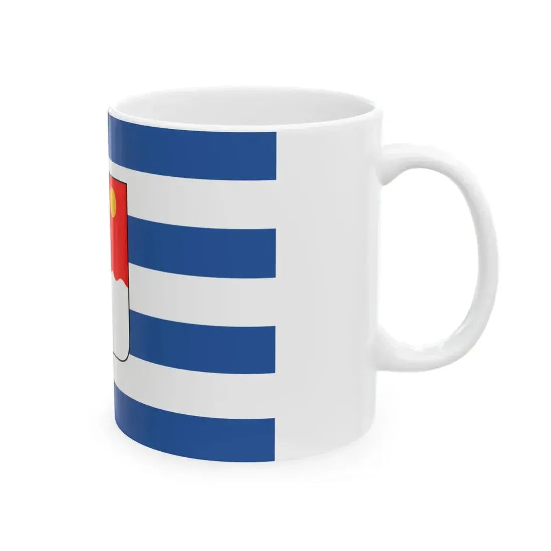 Flag of Batumi (Georgia) White Coffee Mug - Go Mug Yourself