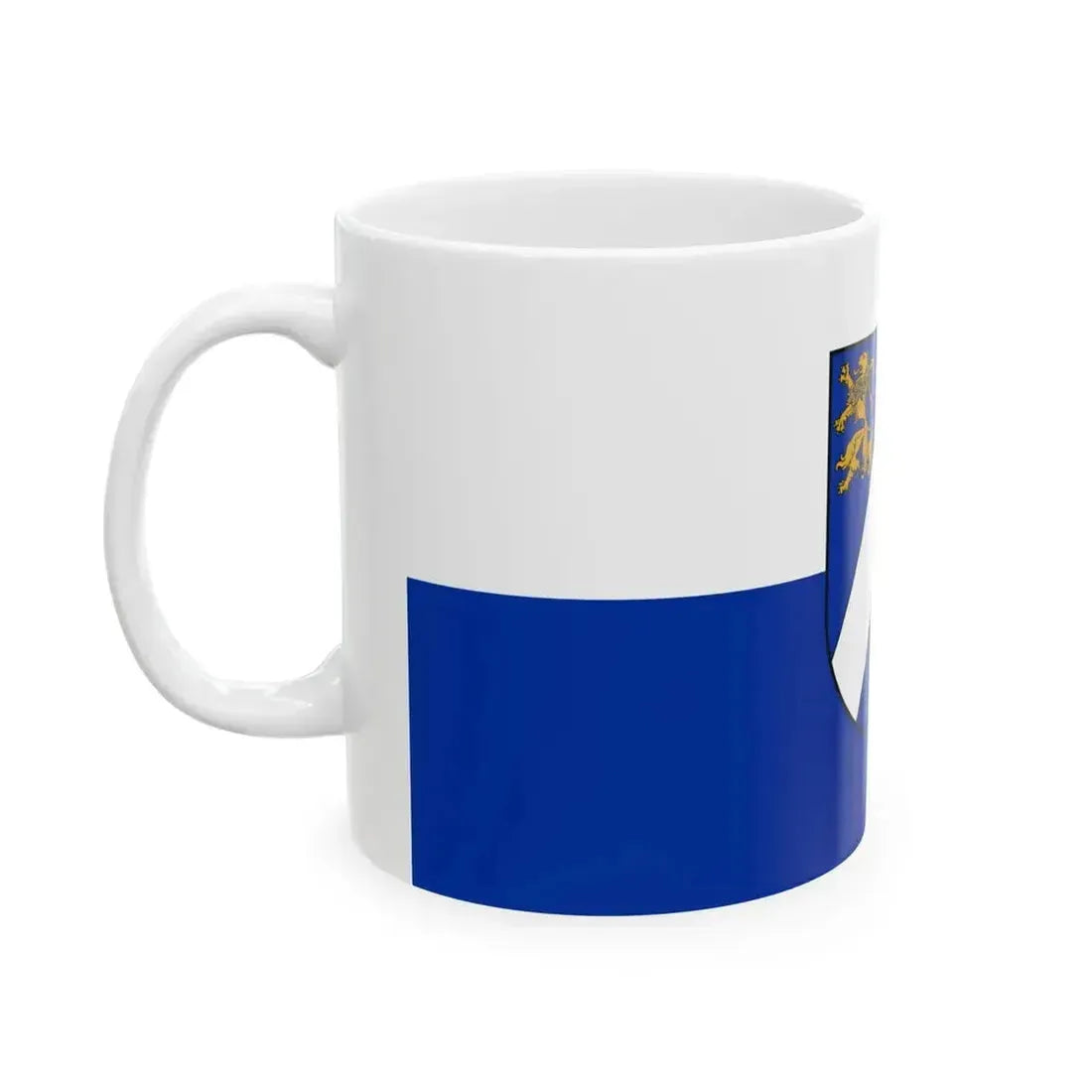 Flag of Bauskas novads (Latvia) White Coffee Mug - Go Mug Yourself