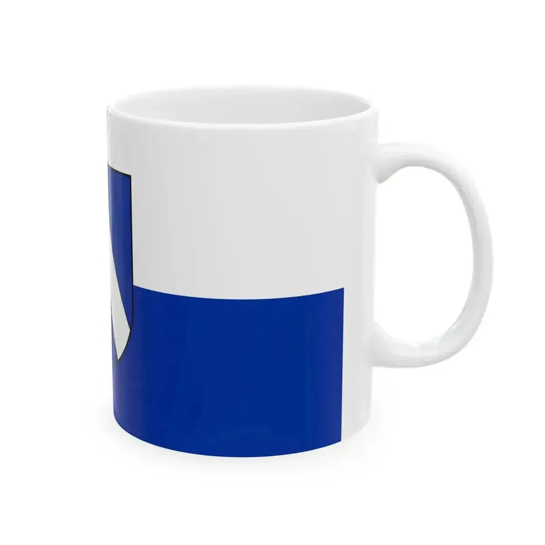 Flag of Bauskas novads (Latvia) White Coffee Mug - Go Mug Yourself