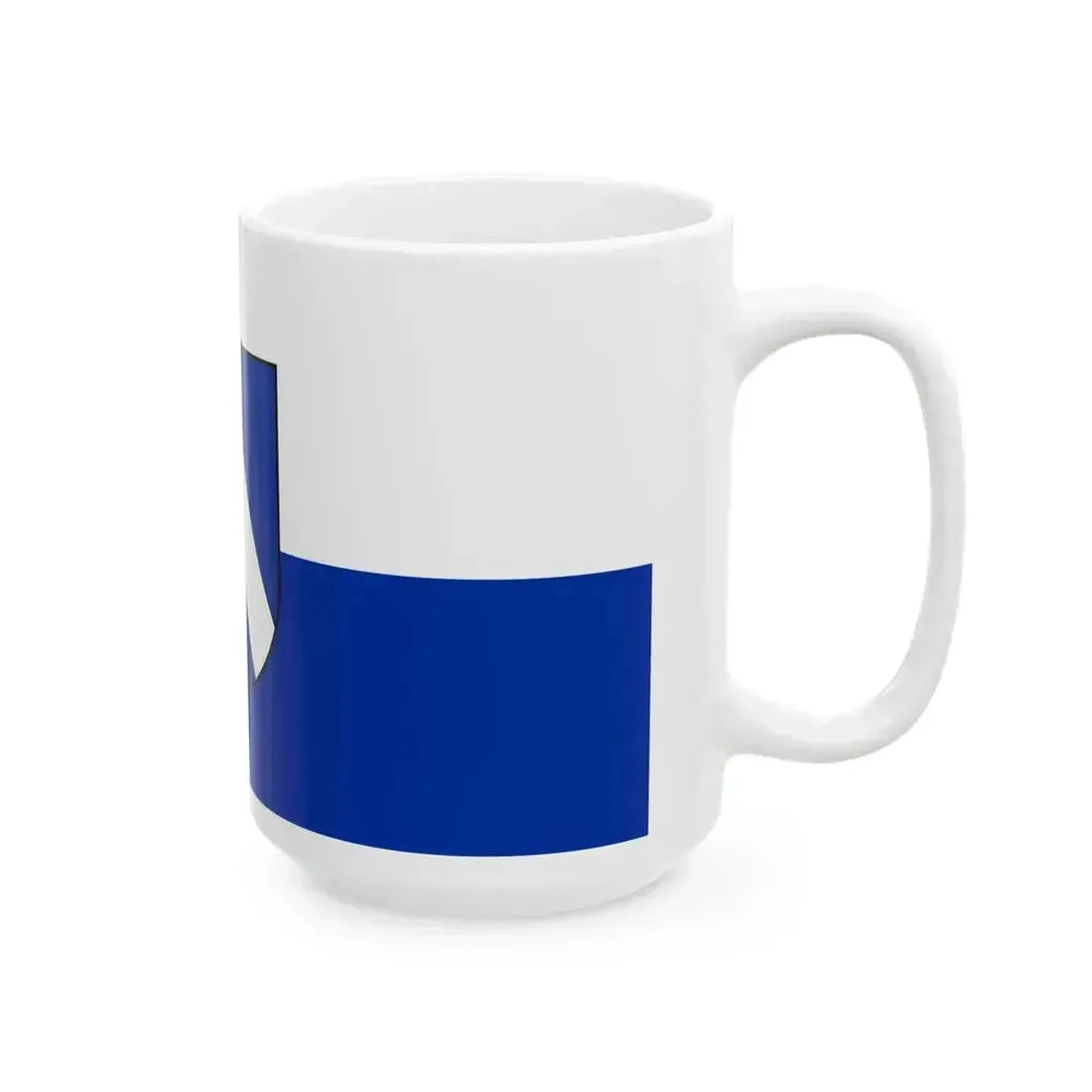 Flag of Bauskas novads (Latvia) White Coffee Mug - Go Mug Yourself