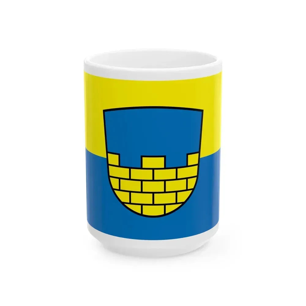 Flag of Bautzen Germany - White Coffee Mug 15oz - Go Mug Yourself