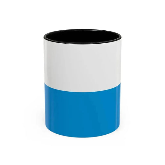 Flag of Bavaria bicolour variant Germany - Accent Coffee Mug 11oz Black - Go Mug Yourself