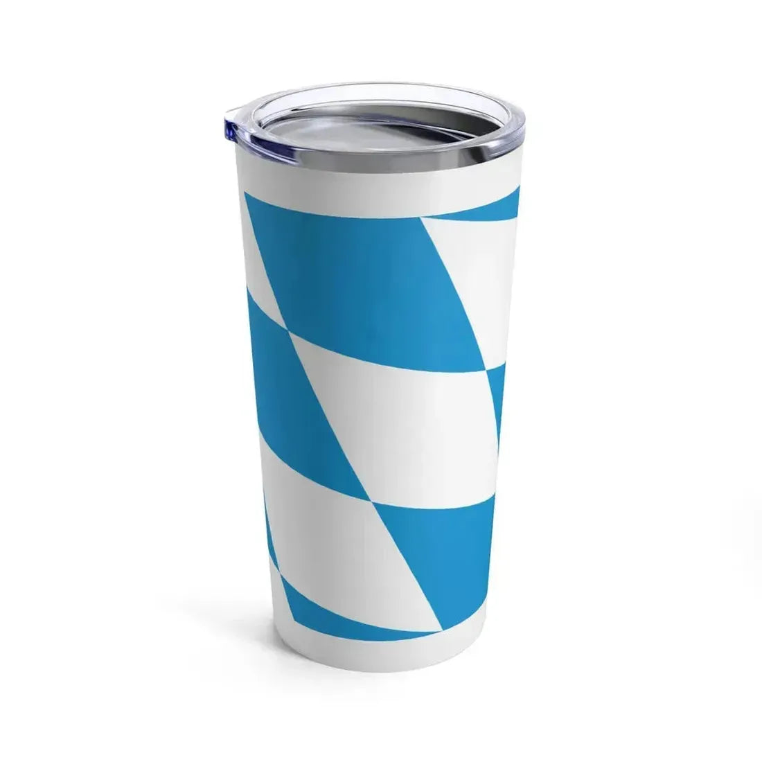 Flag of Bavaria lozengy variant Germany - Tumbler 20oz - Go Mug Yourself