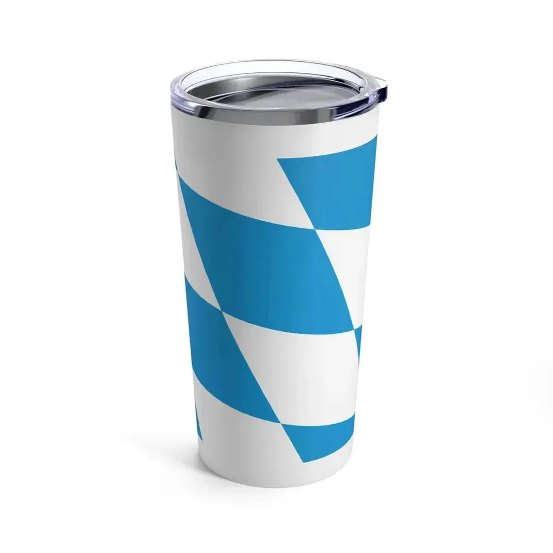 Flag of Bavaria lozengy variant Germany - Tumbler 20oz - Go Mug Yourself