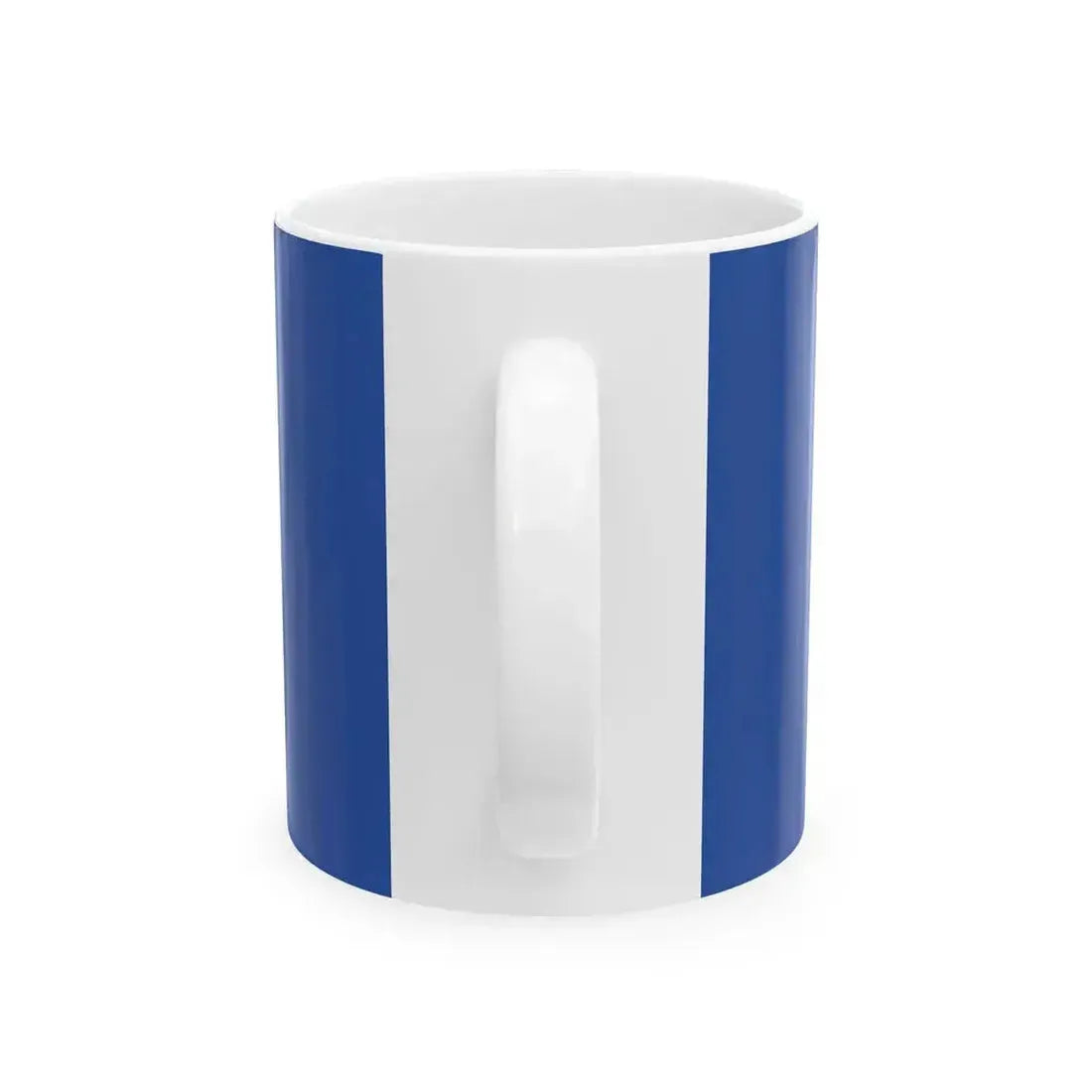 Flag of Bayangol district Ulaanbaatar (Mongolia) White Coffee Mug - Go Mug Yourself